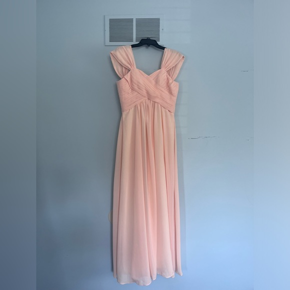 Peach nude Bridesmaids dress - Picture 4 of 15